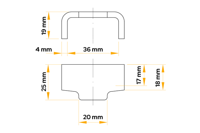 Support d'attelage latéral WINTERHOFF BVG 90-A pour attelage latéral de remorque