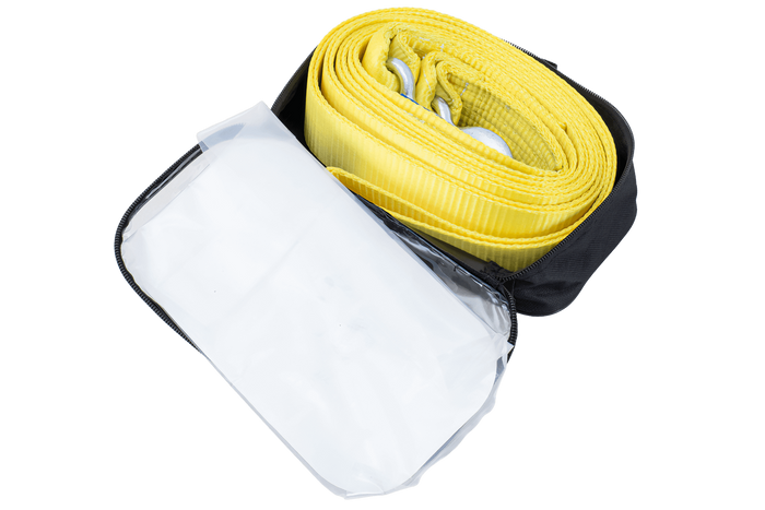 Sangle de remorquage avec crochets UNITRAILER 5 m/50 mm/6 t jaune