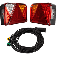 Feux arrière LED DOBPLAST DPT35 + faisceau MANTES 7 m 7 broches