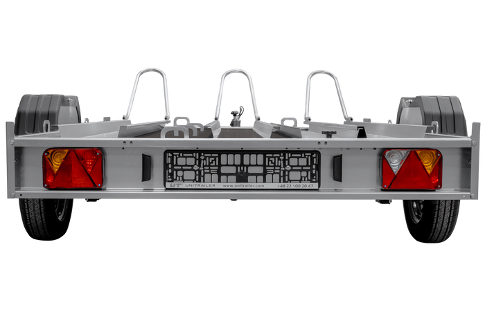Remorque moto 220x155 UNITRAILER MOTO 3, ressorts