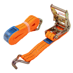 Courroie de transport orange UNITRAIER 4 m/35 mm/2 t avec tendeur