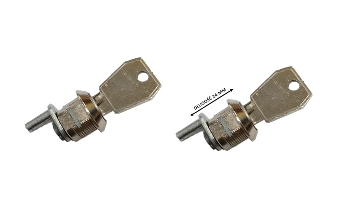 Serrure pour boîtes Inter Pack Carver II, Zenith I (2 pièces)