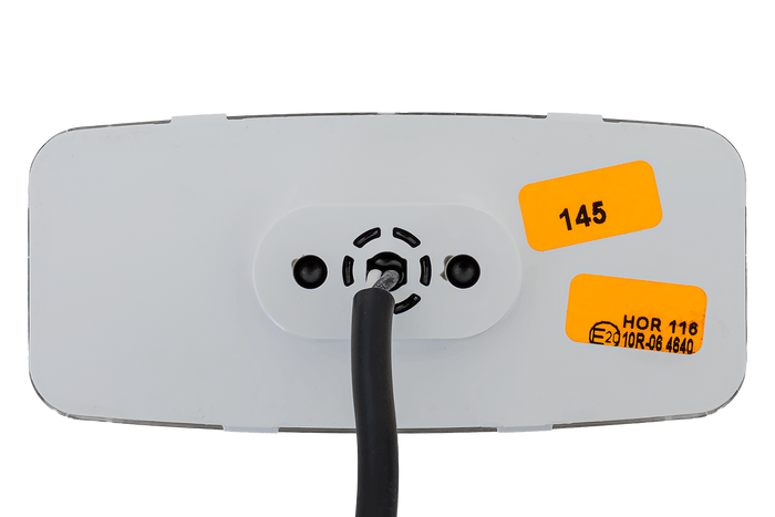 Feu de position, gabarit universel LED blanc HORPOL LD 2764 avec support