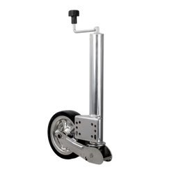 Roue jockey renforcée KNOTT ATK60 avec poignée 350 kg 60 mm 785-1020 mm