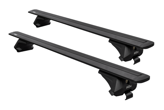 Barres, galerie de toit Inter Pack Virgo IR 110 (G2) avec rails intégrés (noir)