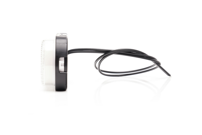 Feu de gabarit, position universel LED blanc WAŚ W240 1600 avec support