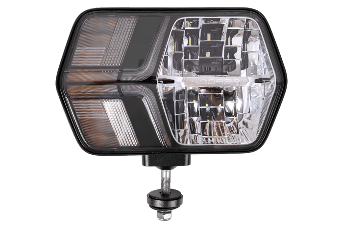 Phare avant LED ASPÖCK LuxLED II 7 fonctions 6 broches DEUTSCH DT06-6S droit