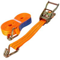 Courroie de transport orange UNITRAIER 8 m/35 mm/2 t avec tendeur