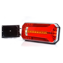 Feu arrière LED WAŚ W150DD 6 fonctions universel 
