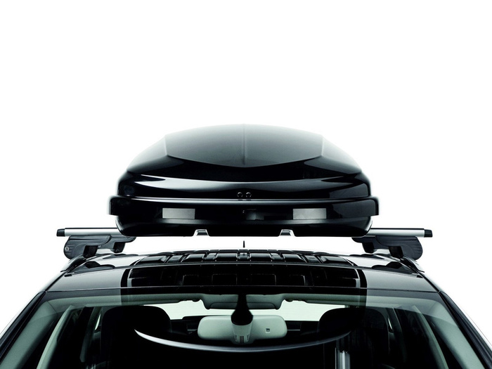 Coffre de toit Inter Pack Traxer 8.6, noir métallisé