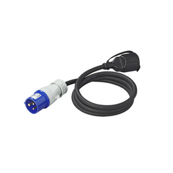 Adaptateur avec prise et fiche CEE avec contact de protection 16 A 230 V ProPlus 373530DE, câble de 150 cm