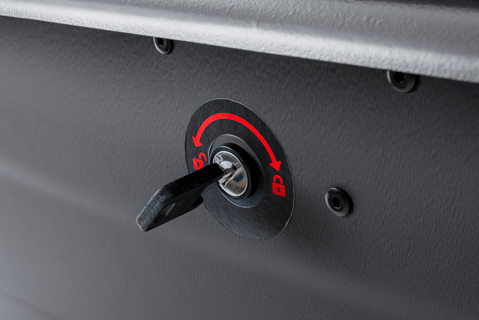 Boîte à crochets pour la plateforme Inter Pack Re-cargo