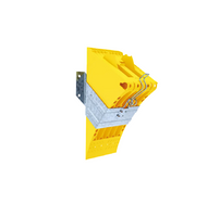 Cale de roue G46 avec support de montage LOKHEN h : 190 mm