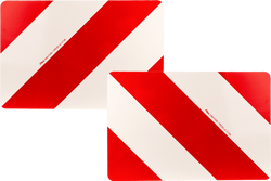 Panneaux aluminium réfléchissant" HORS GABARIT" HERMON  gauche et droite