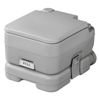 Toilettes de camping portables ProPlus 370415CR grises 10L/10L