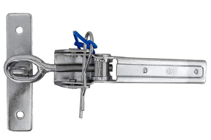 Attelage, charnière latérale avec fermoir WINTERHOFF BV 40-1 + BVG 40-A fermeture excentrique complète côté, ridelle remorque