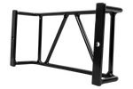 Grille de protection de feu arrière UNITRAILER noire, cache feu arrière 260 x 125 x 70 mm