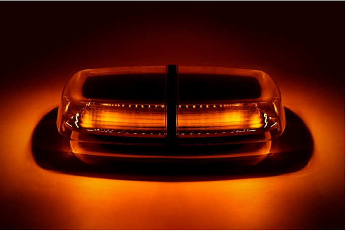 Feu de signalisation LED KAMAR BLK0010 , lumière clignotante orange