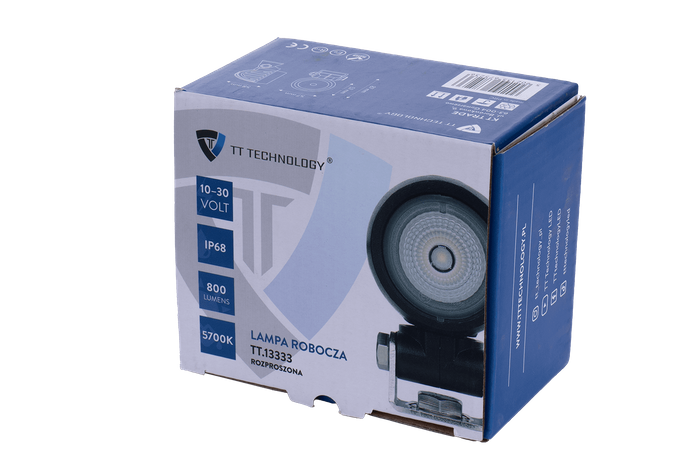 Lampe de travail LED réflecteur TT TECHNOLOGY TT.13333 1xLED 800lm ronde