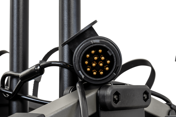 Porte-vélos Inter Pack New Spider 4 pour 4 vélos, compatible avec les barres de remorquage