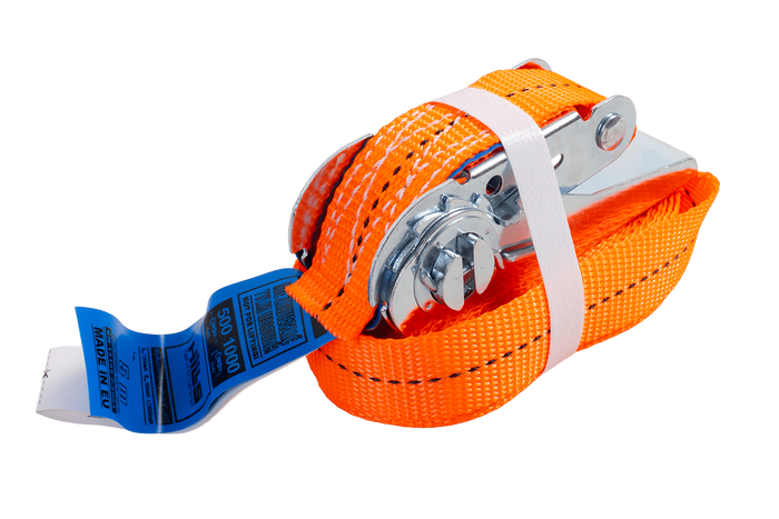 Bracelet monobloc orange HILLS 5 m/25 mm/1 t avec tendeur