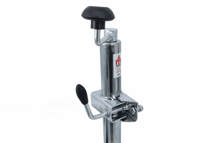Roue jockey avec collier UNITRAILER 150 kg,48 mm, 505-730 mm