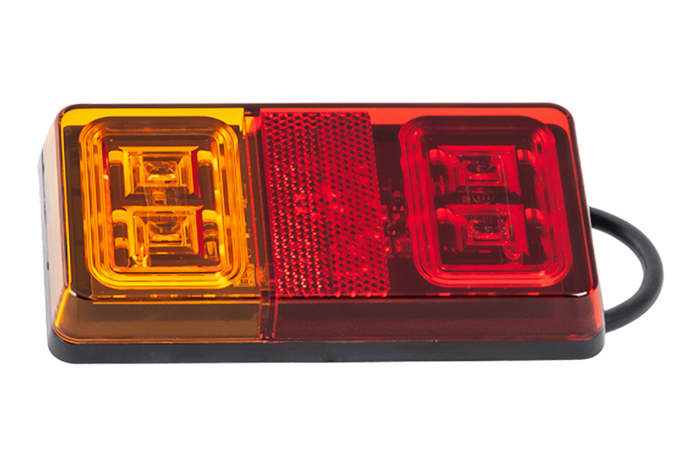 Feu arrière TT TECHNOLOGY TT.12029 LED, 4 fonctions universel