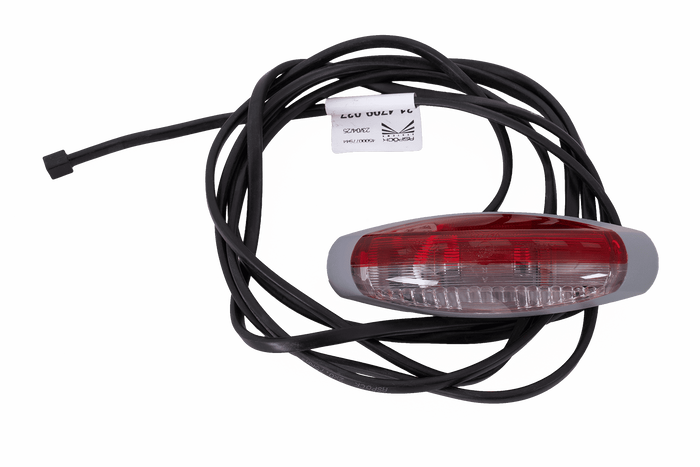 Feu de gabarit universel ASPÖCK FLEXIPOINT II dans un support gris