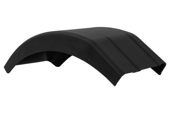 Demi-garde-boue pour remorque DOMAR DR1012201 passage de roue 384/200mm droit