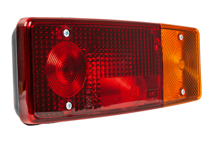 Feu arrière WAŚ WE549P, 3 fonctions droit