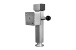 Support de manivelle extensible UNITRAILER D-110.000.049 pour remorque plateau 1300 kg, entraxe 410-645 mm
