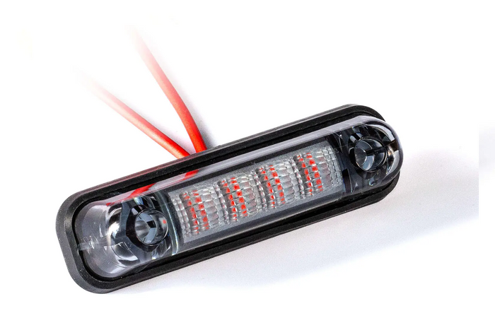 Feu de position, gabarit FRISTOM FT-081 LED DARK, rouge universel