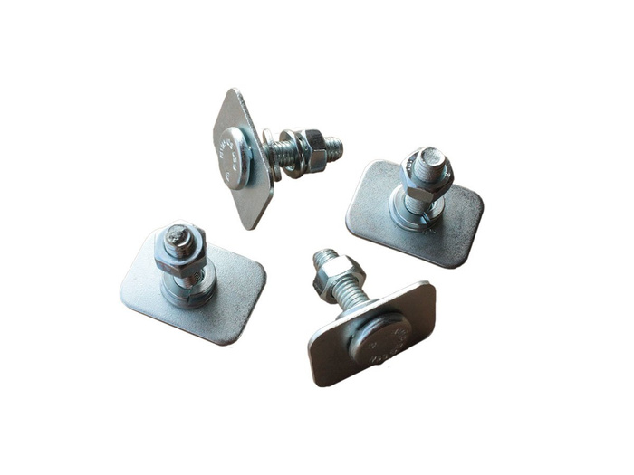 Inserts universels pour poutres en aluminium de 24 mm
