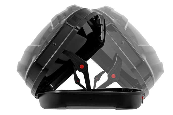 Coffre de toit Inter Pack Stella 481 graphite métallisé (flexi fit G2)