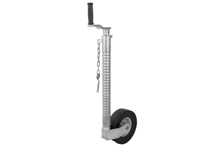 Roue jockey KNOTT TK48, tube ondulé, 300 kg, 48 mm, 700-940 mm