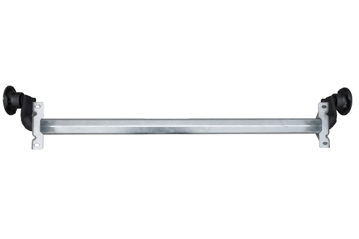 Essieu non freiné AL-KO OPTIMA pour remorque 750kg 1230mm 1610mm 4x100