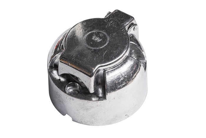 Prise KAMAR 7 broches pour barre de remorquage, en métal