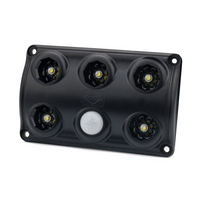 Lampe intérieure de voiture LED HORPOL LWD2156/CZ 900 lm noire avec détecteur de mouvement