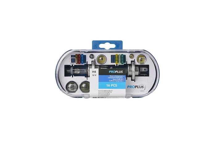 Kit d'ampoules de rechange ProPlus 410134 pour voiture (16 pièces)