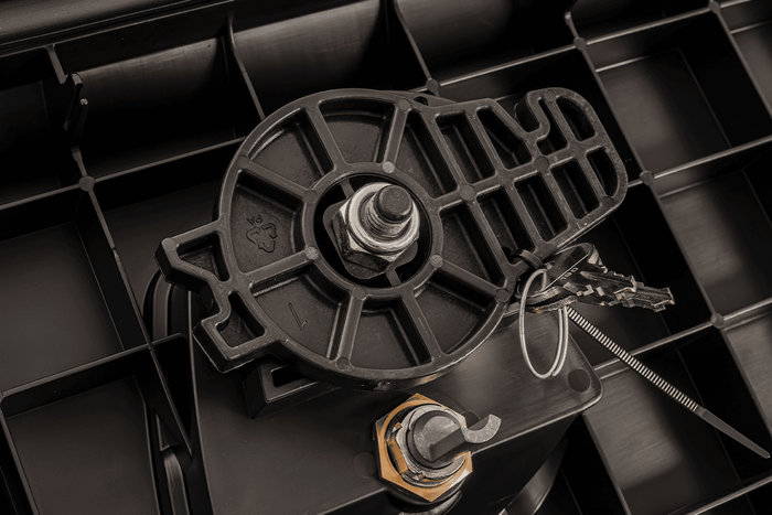 Boîte, coffre à outils DAKEN 81104 JUST 600x415x460mm 70l