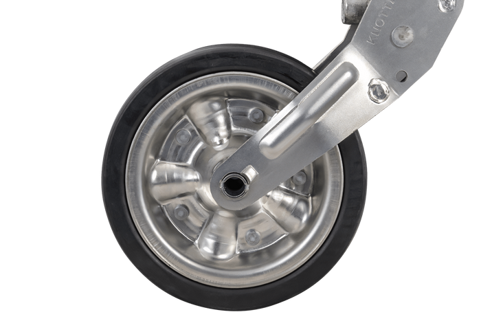 Roue jockey renforcée KNOTT ATK60 avec poignée 350 kg 60 mm 785-1020 mm
