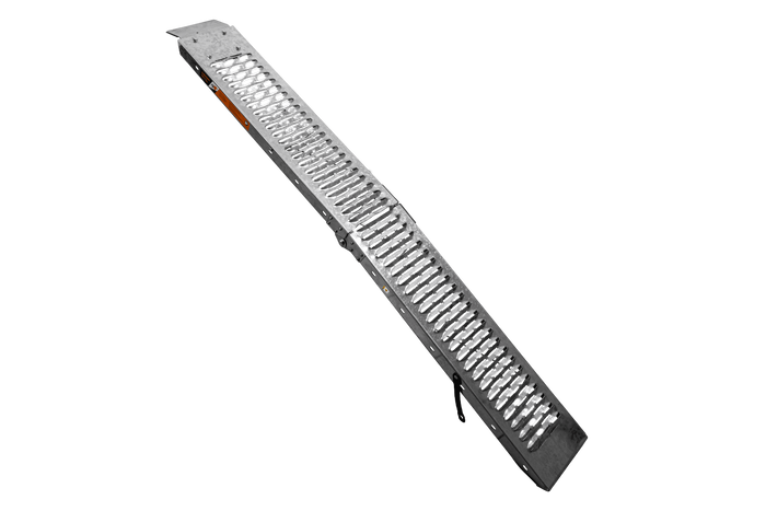 Rampe pliable UNITRAILER ALR004B en acier pour remorque, 190 cm, 200 kg
