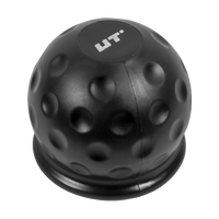 Housse de boule d'attelage en caoutchouc noir UNITRAILER
