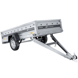 Remorque porte-voitures sur ressorts 264x125 UNITRAILER FORCE 264/R KIPP