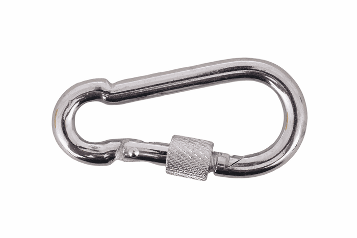 Mousqueton de pompier avec écrou de sécurité DROMET KSZ.5.50 mousqueton pompier 5x50mm