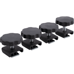 T - profilé EF (rainures) - Adaptateur pour barres à rainures en T - Inter Pack Carver, Zenith
