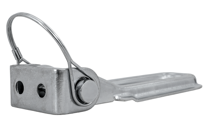 Charnière latérale avec poignée et boulon WINTERHOFF BSCH 10-17-170+BSCHG 10-17-B+BSCHG 10-17-B montage latéral de remorque complet