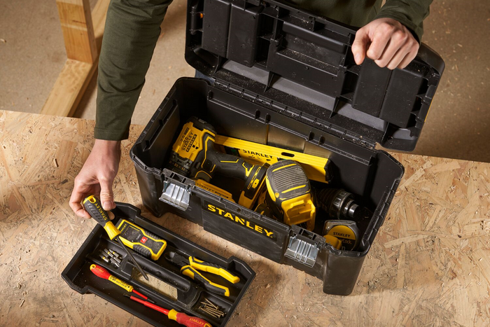 Caisse, boîte à outils STANLEY ESSENTIAL STST1-75521, 480x250x250mm, 16,8l