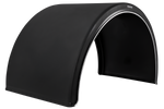 Garde-boue double pour remorque 20-24,5" DOMAR DK1685 passage de roue 1340/670mm