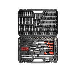 Kit, coffret d'outils YATO YT-38841 1/2'' 3/8" 1/4" 216 pièces.